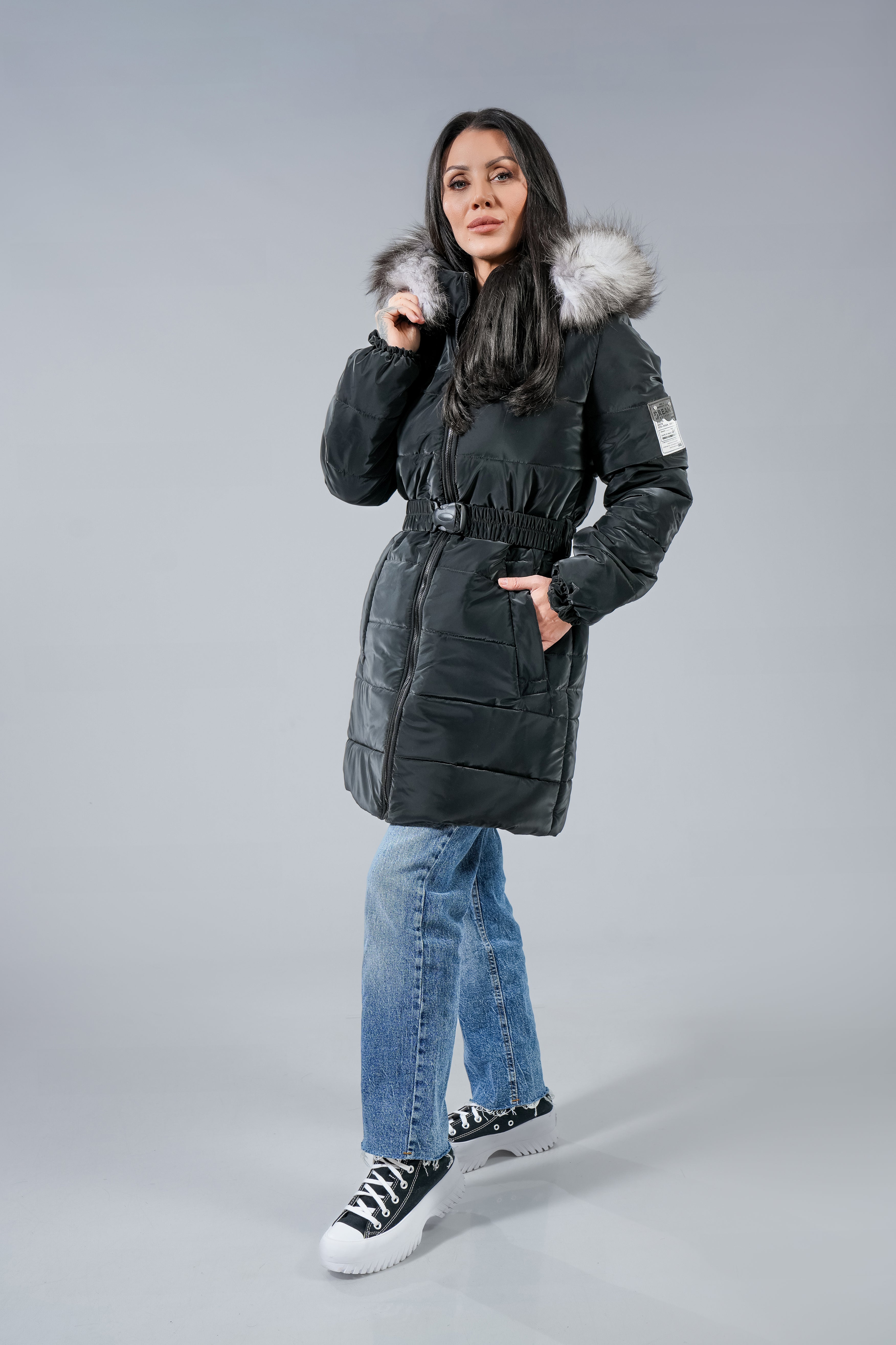 Дълго ¾ яке Velvet