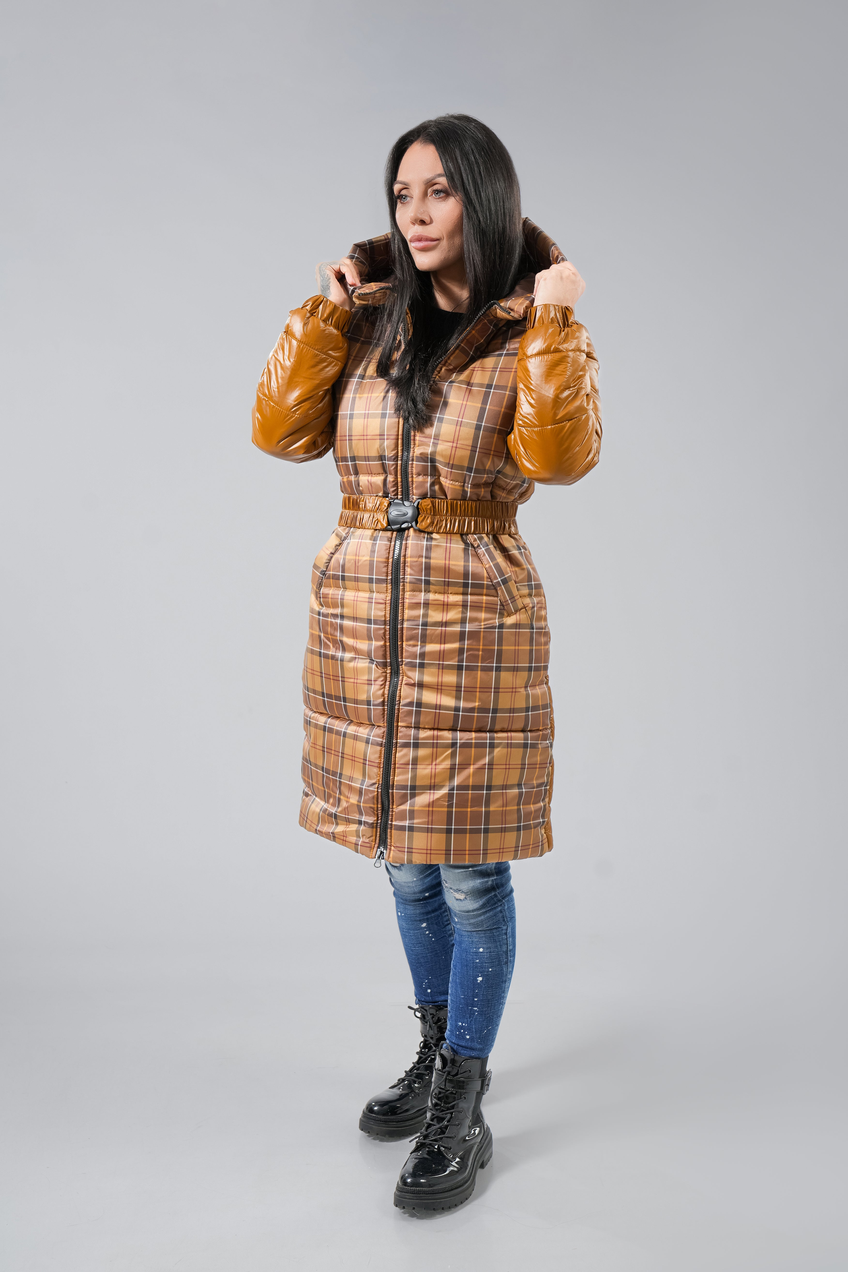 Дълго яке "Burberry"