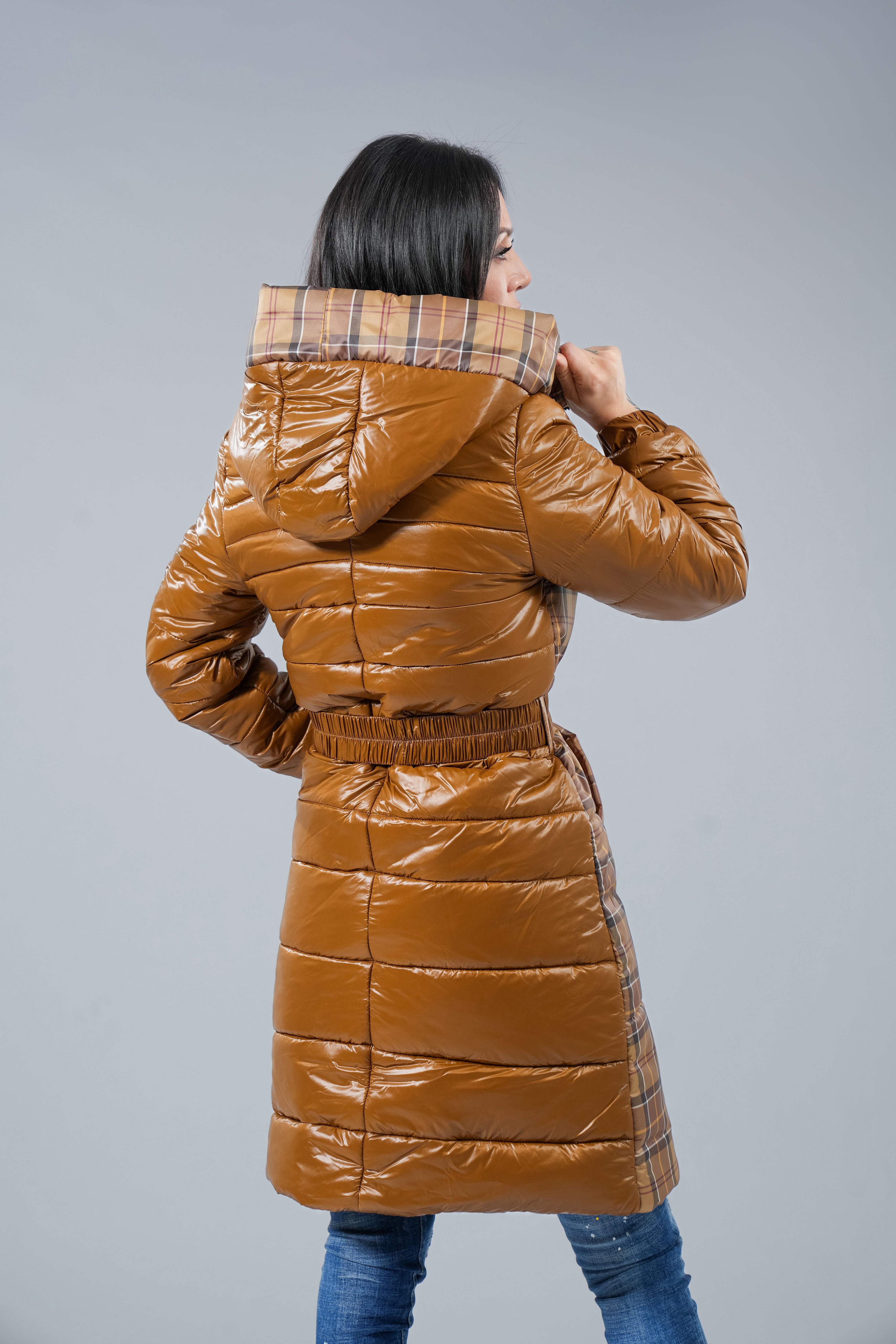 Дълго яке "Burberry"