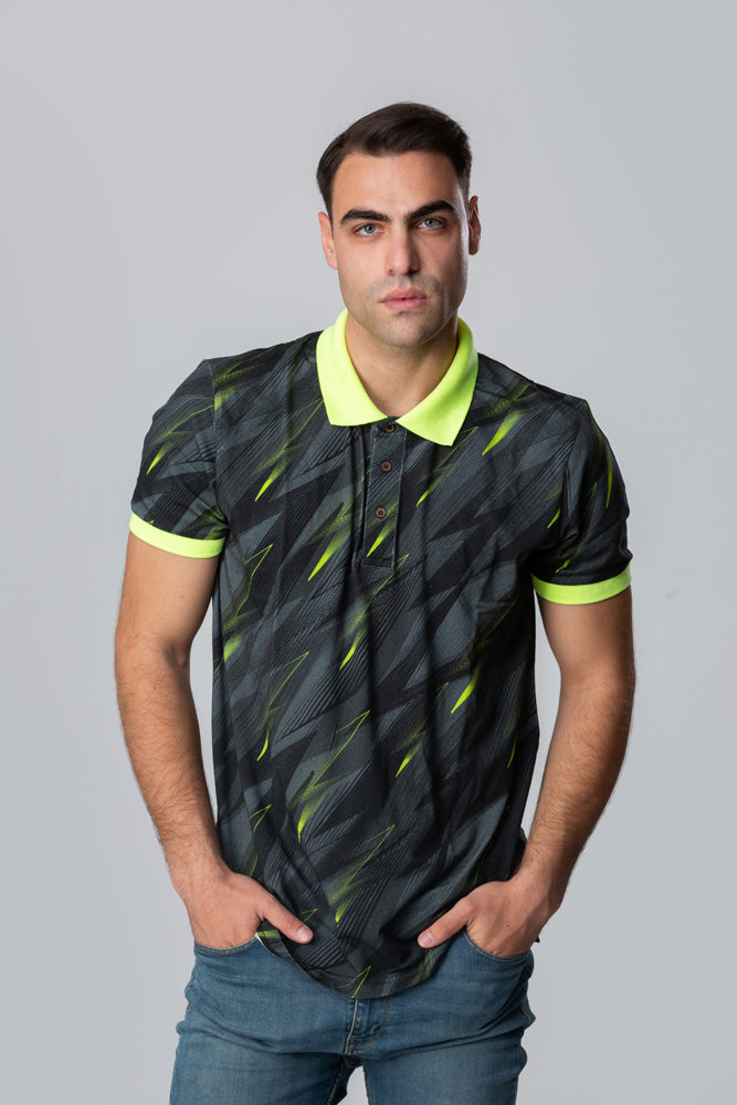 Тениска с яка  "Bamboo" 02-48