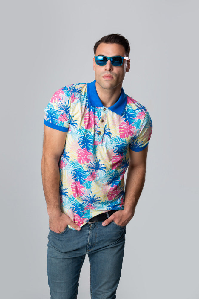 Тениска с яка"Bamboo" 07-46