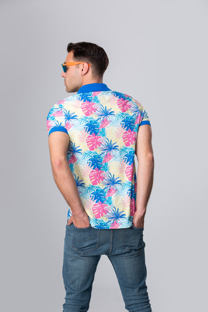 Тениска с яка"Bamboo" 07-46