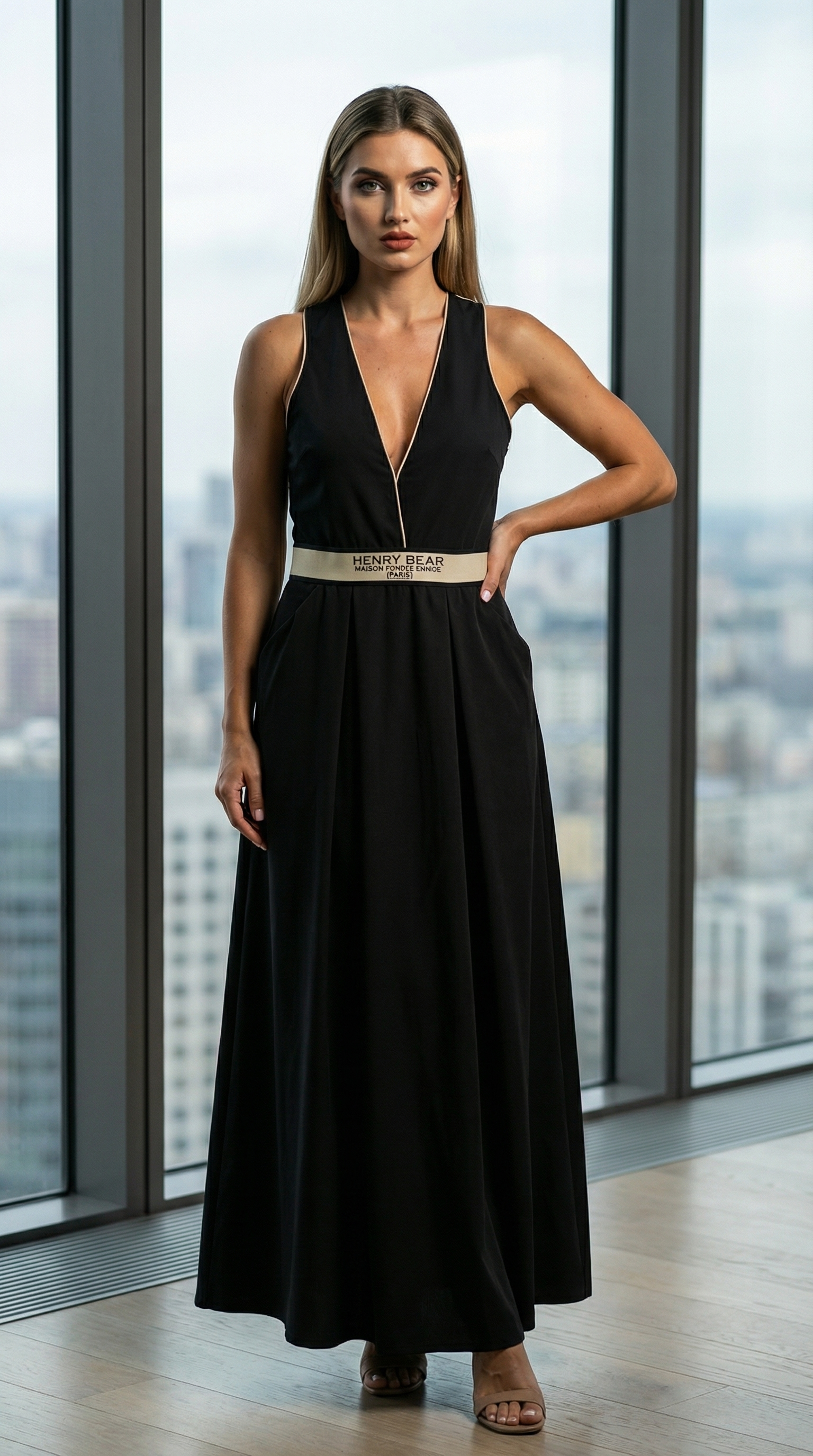 Черен сукман ,,Henry Bear" Nazaro